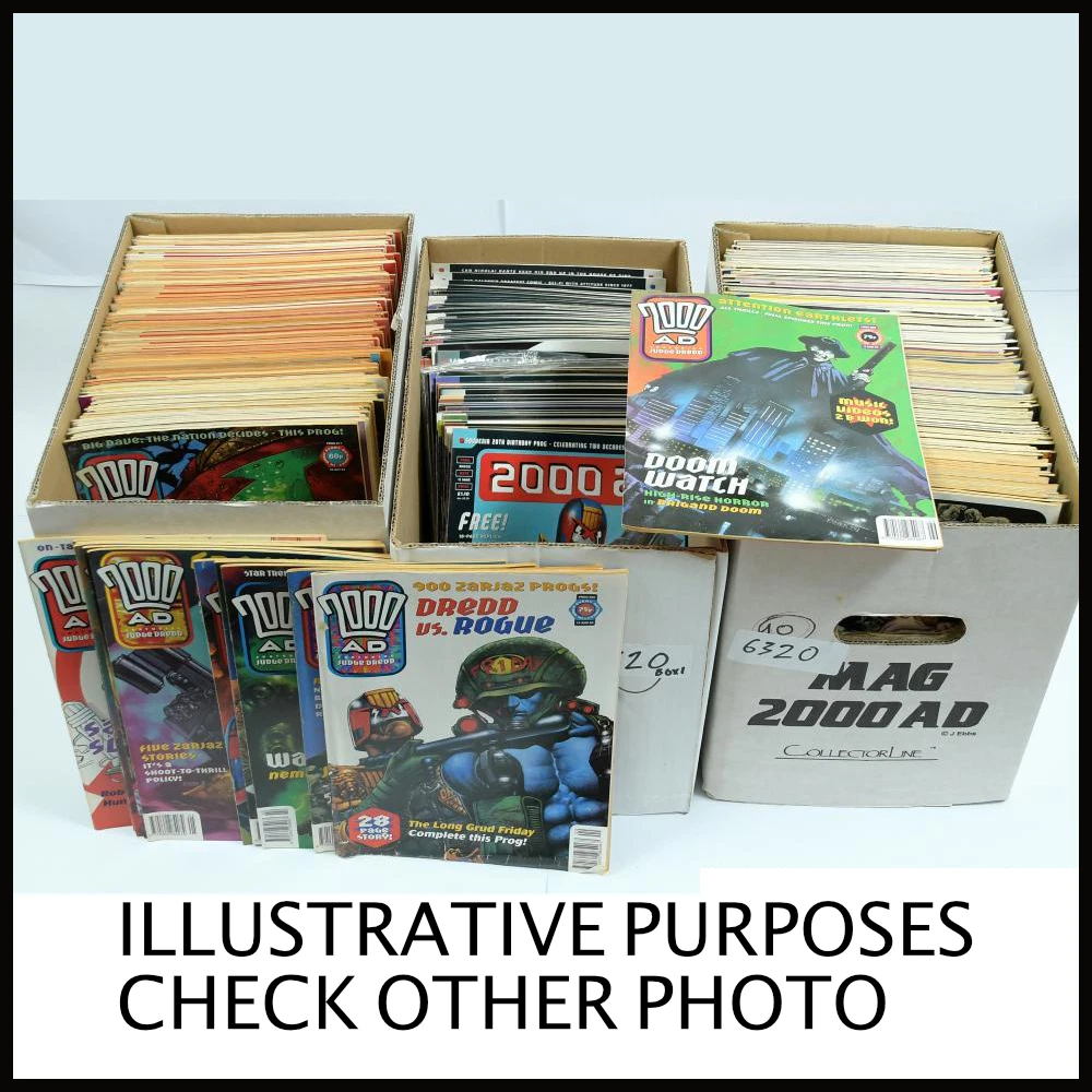 Comic Book Job Lot: 15 × 2000AD / Judge Dredd